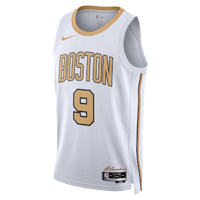 Derrick White Boston Celtics City Edition Men's Nike NBA Swingman Jersey - White